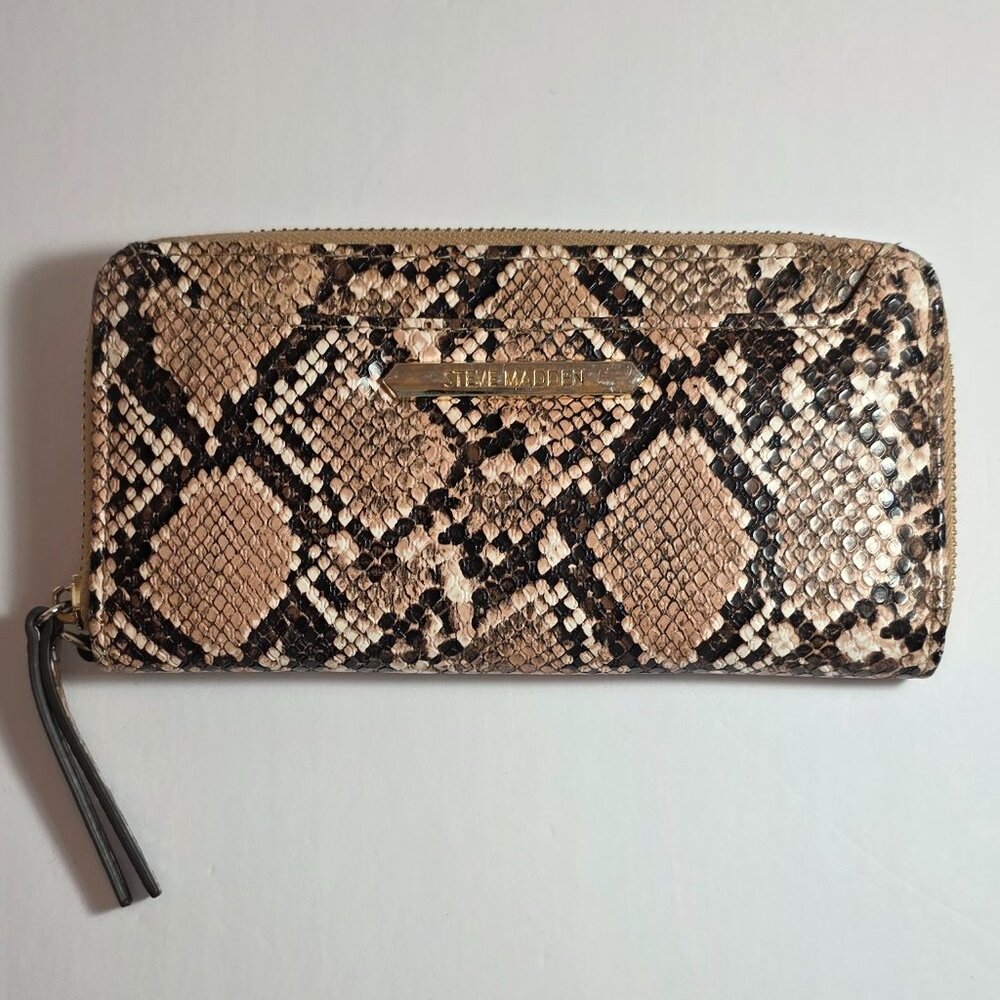 Steve Madden Wallet - Snake Print